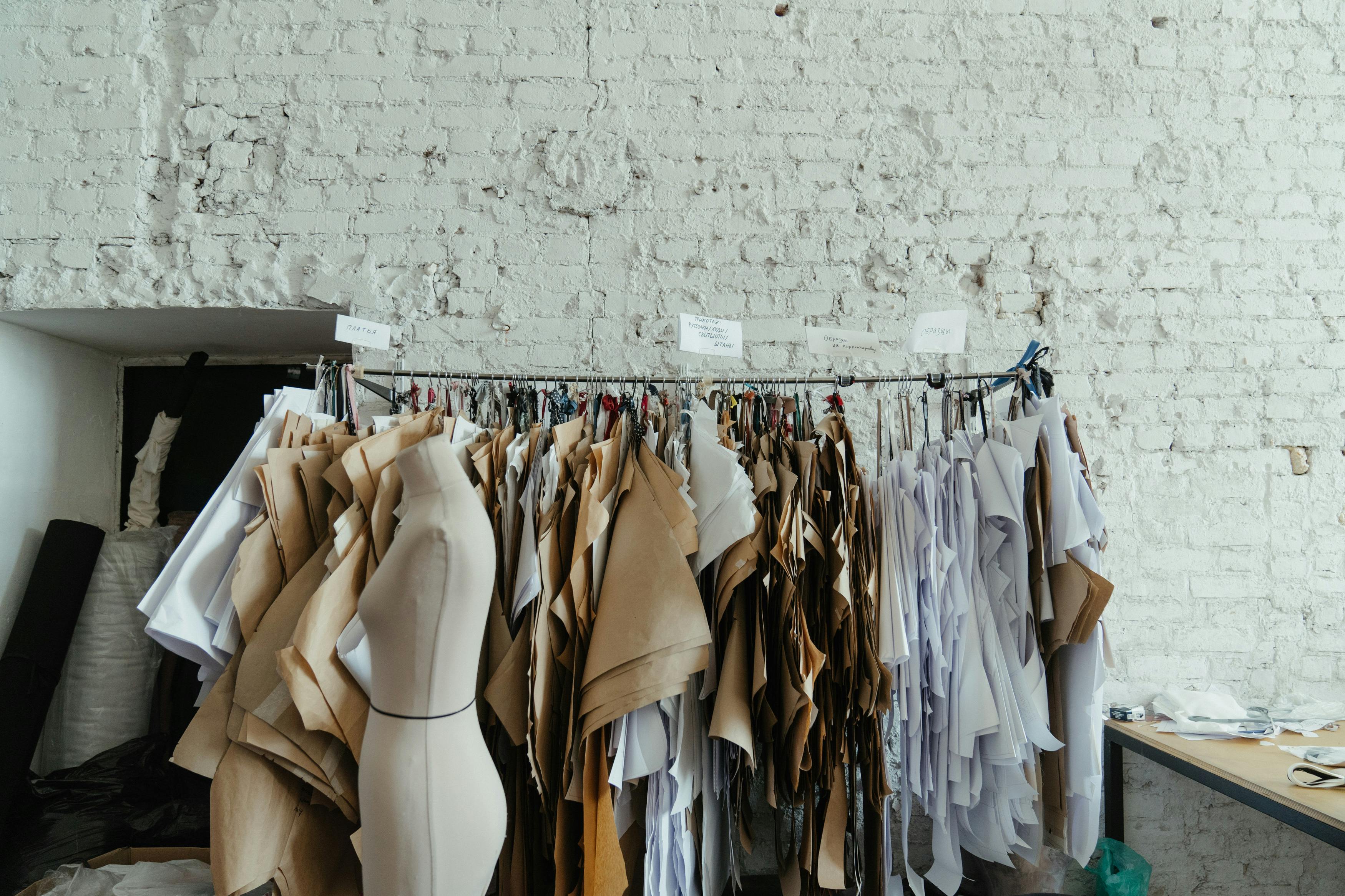 Fashion production background